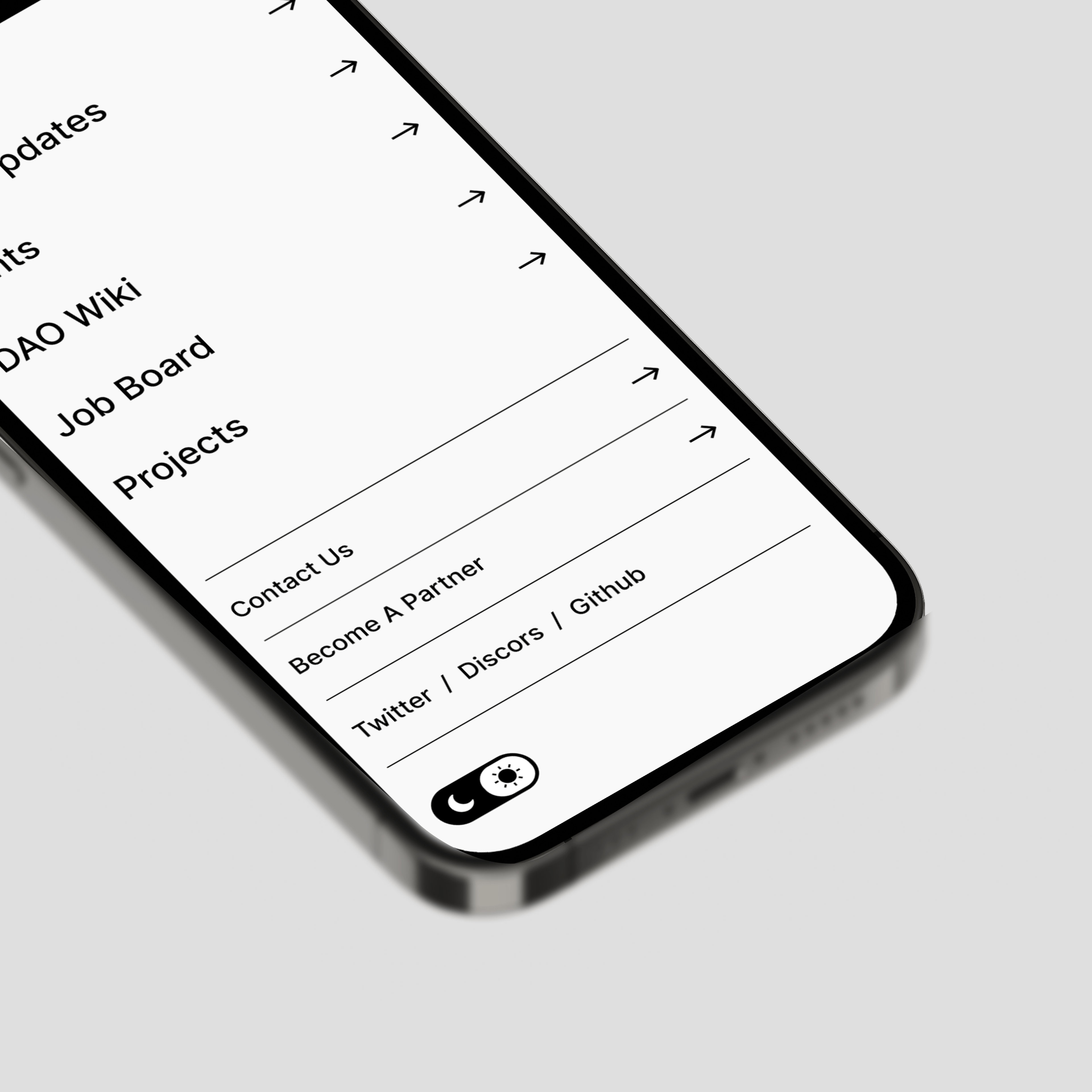 DeveloperDAO website design process