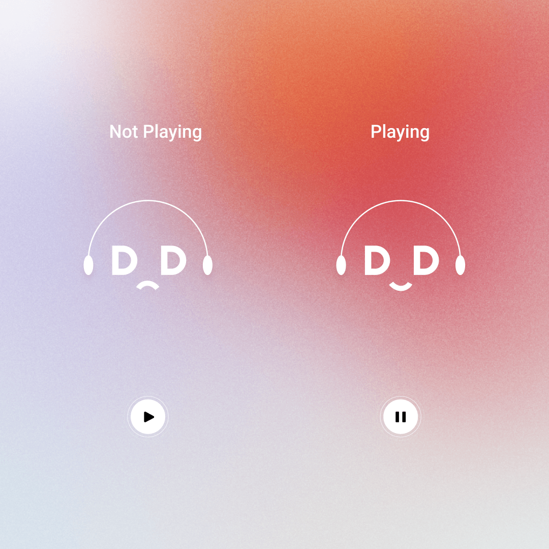 DeveloperDAO FM play and pause modes
