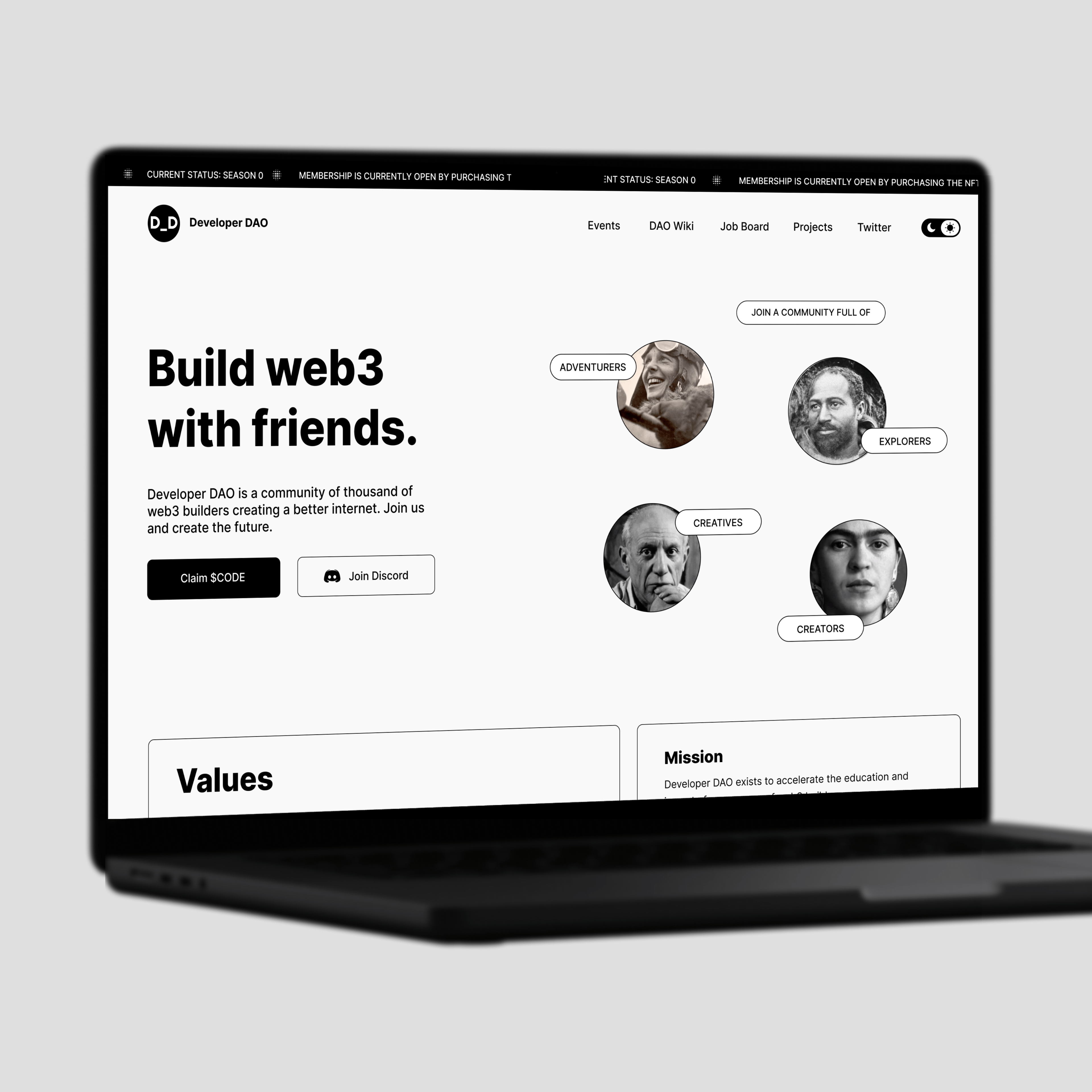 DeveloperDAO final design