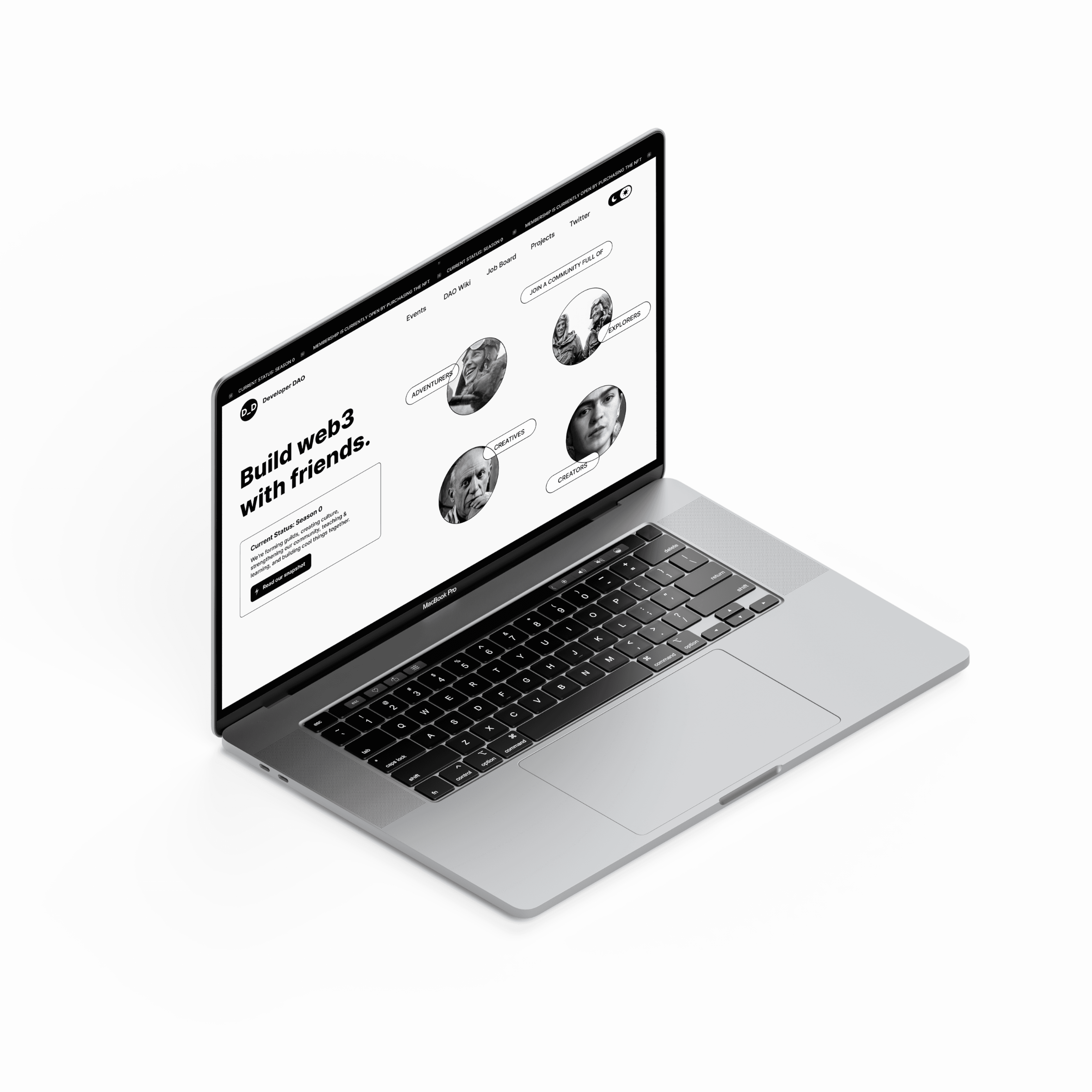 DeveloperDAO Website - Aug  2022